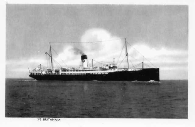 The Bower & Collier Family History - Sinking of the SS Britannia